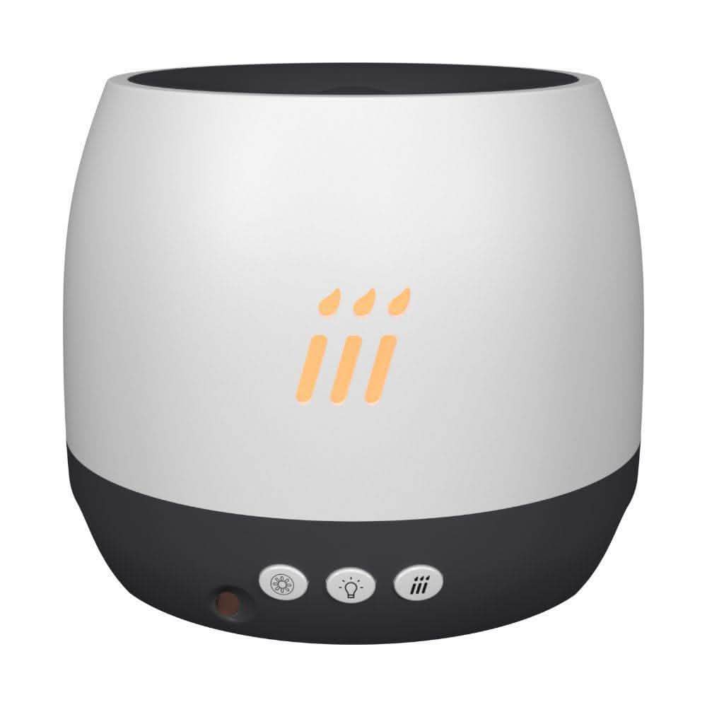 Flame Aroma Diffuser - Ultrasonic Mist Maker LED Lamp - Vezir