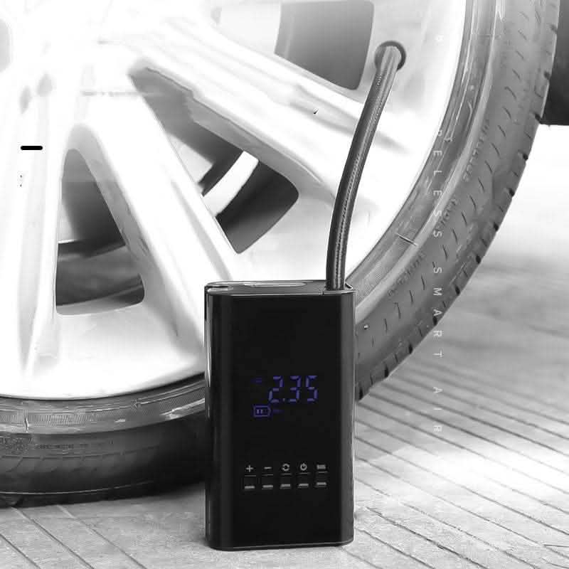Smart Wireless Digital Inflator - Mini Portable Car Pump - Vezir