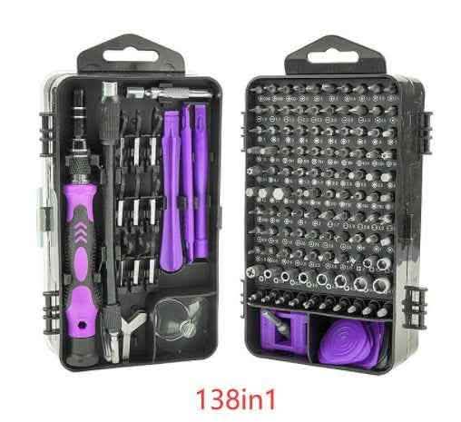 Multi-Function Screwdriver Tool Set - Chrome Vanadium Steel - Vezir