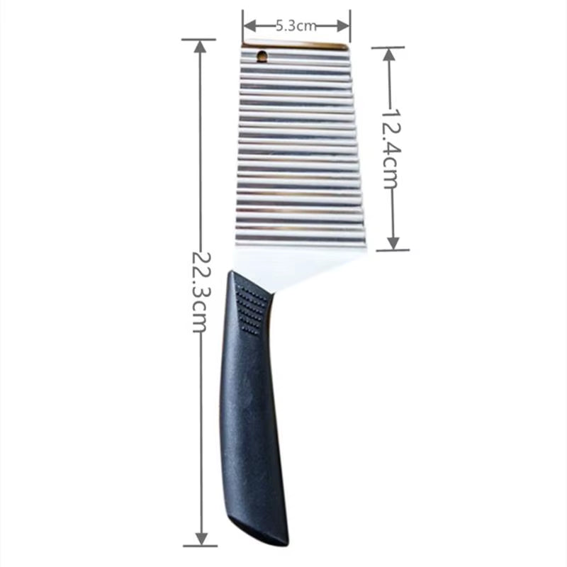 Crinkle Potato Chip Slicer Slicer Knife