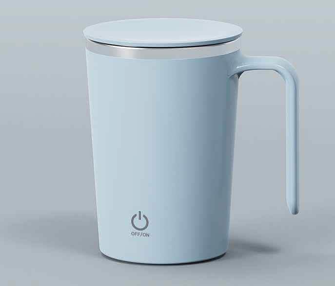 Electric Mixing Coffee Cup - Automatic Stirring Magnetic Mug - Vezir