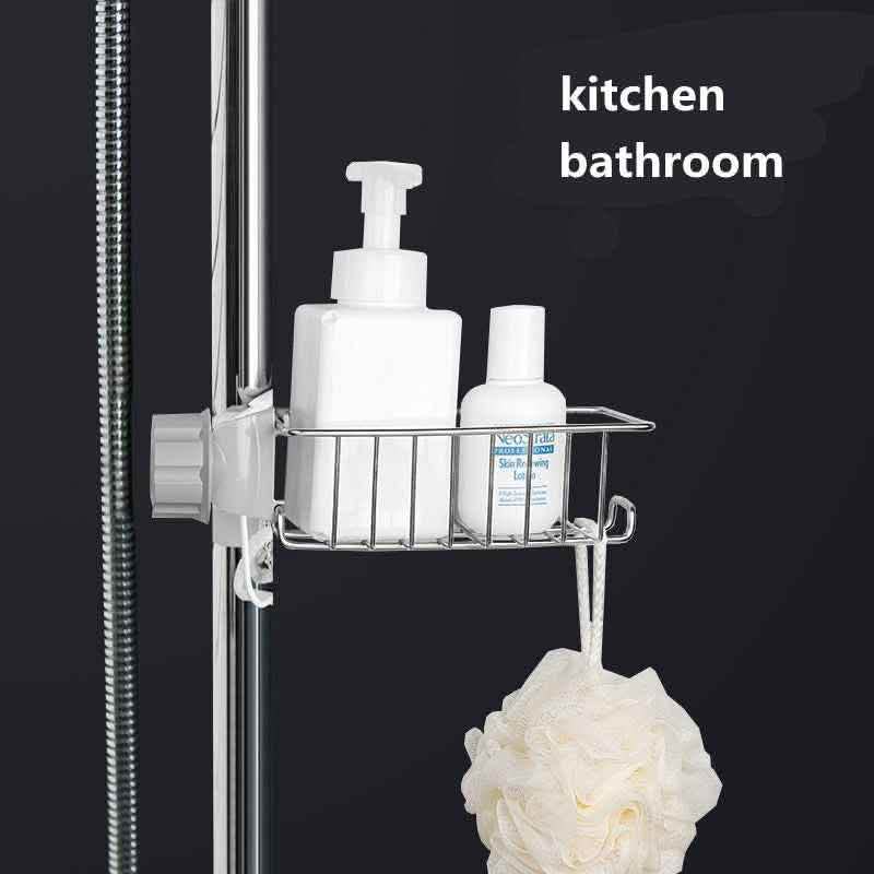 Adjustable Sink Drain Rack - Sponge Storage Organizer - Vezir