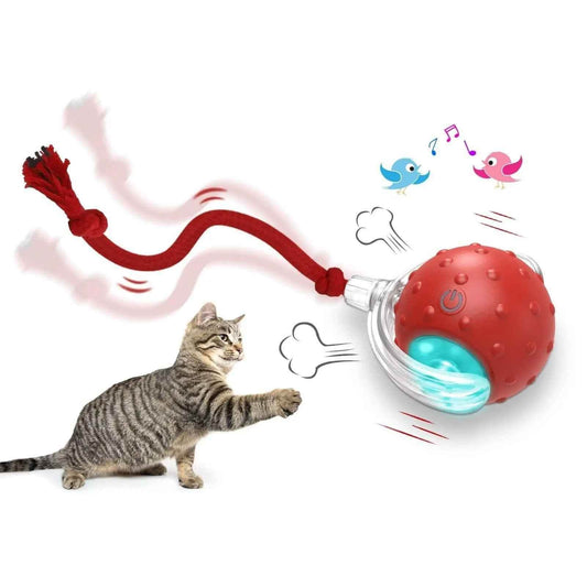 Elite Interactive Cat Toy Ball - Super Drive Entertainment System - Vezir