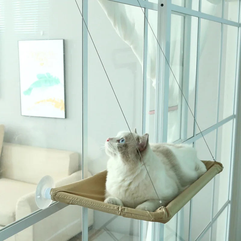 SunnyView™ Cat Window Hammock – Space-Saving Window Perch for Happy Cats