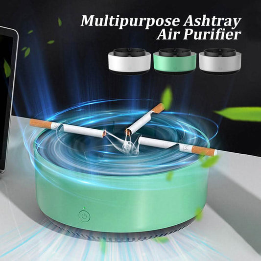 Smart Air Purifying Ashtray - Smoke Removal & Anion Technology - Vezir