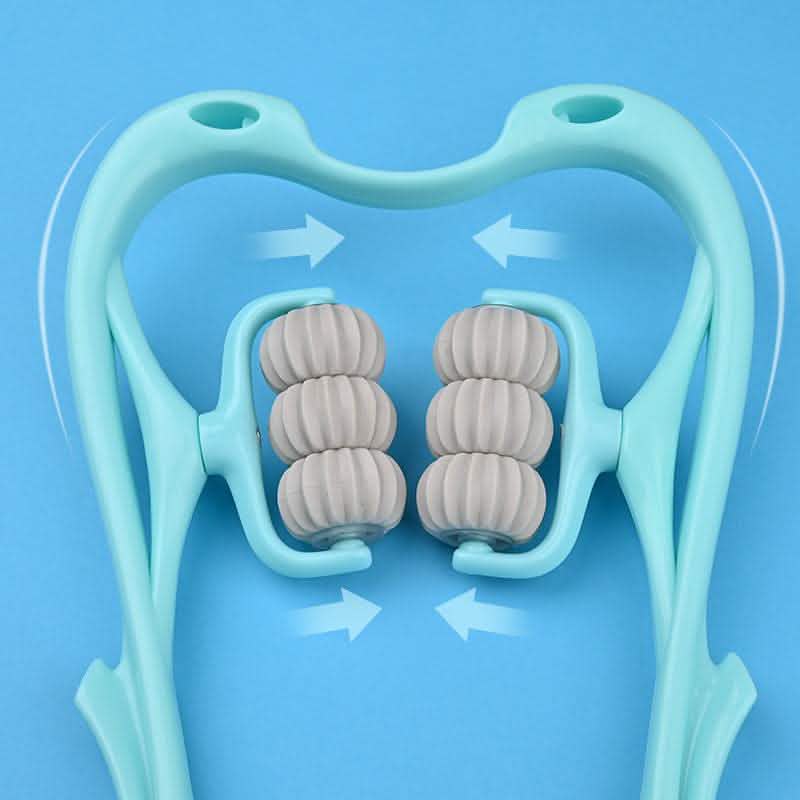 6-Wheel Manual Neck Massager - Multifunctional Massage Tool - Vezir