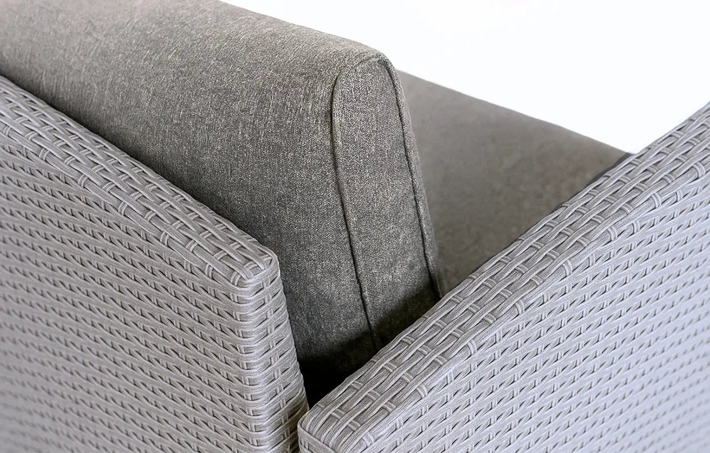 Grey Rattan Garden Dining and Lounge Set
